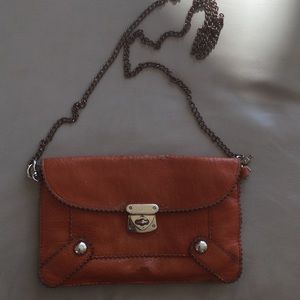 Vintage Fab Nine Leather Crossbody purse