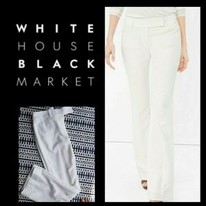 White House Black Market White Pants