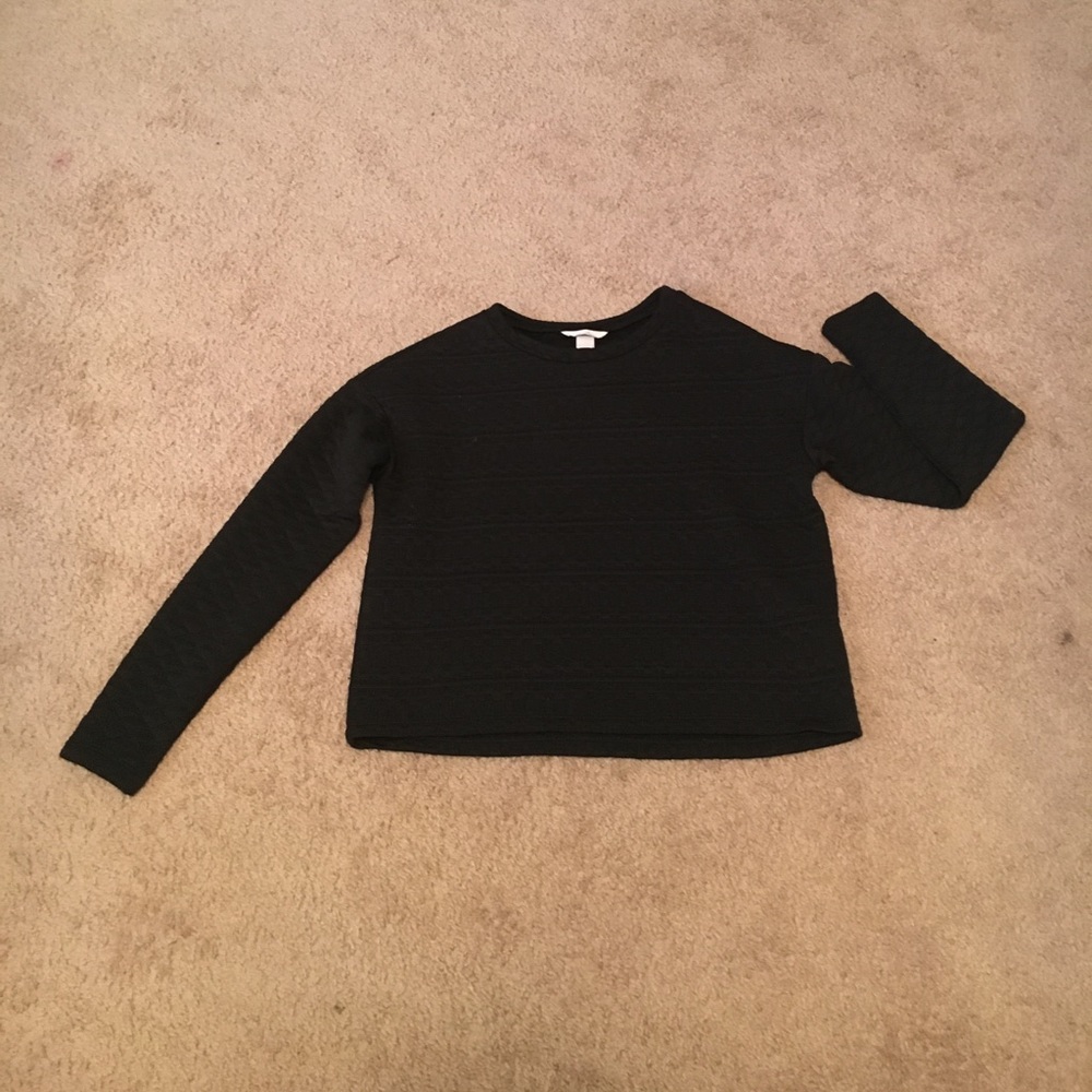 Black sweater