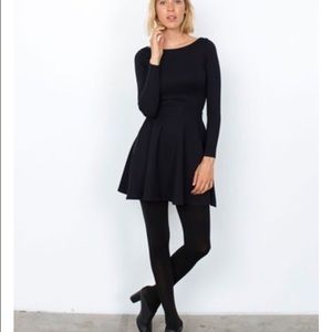 Black American Apparel Skater Dress