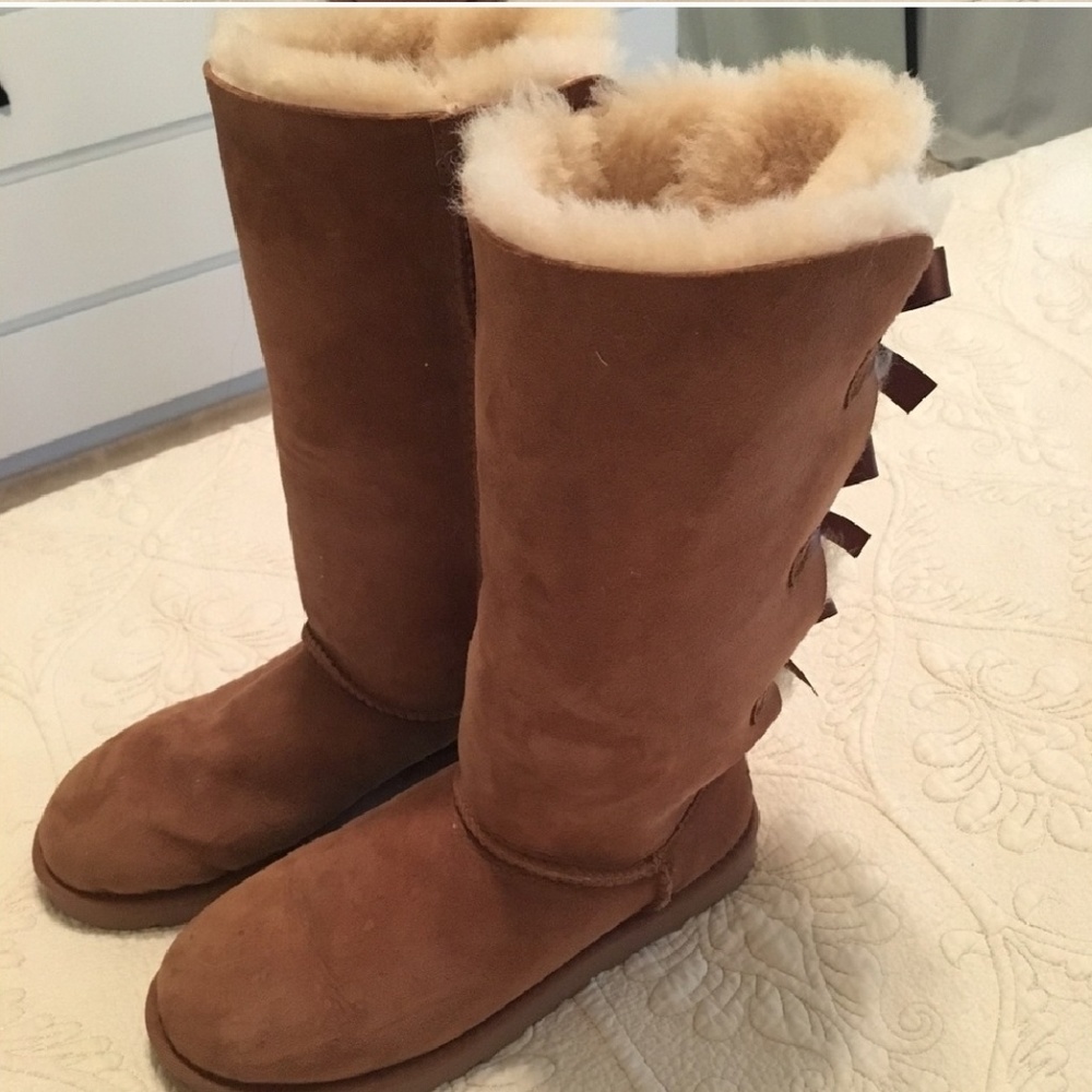 Tall chestnut uggs