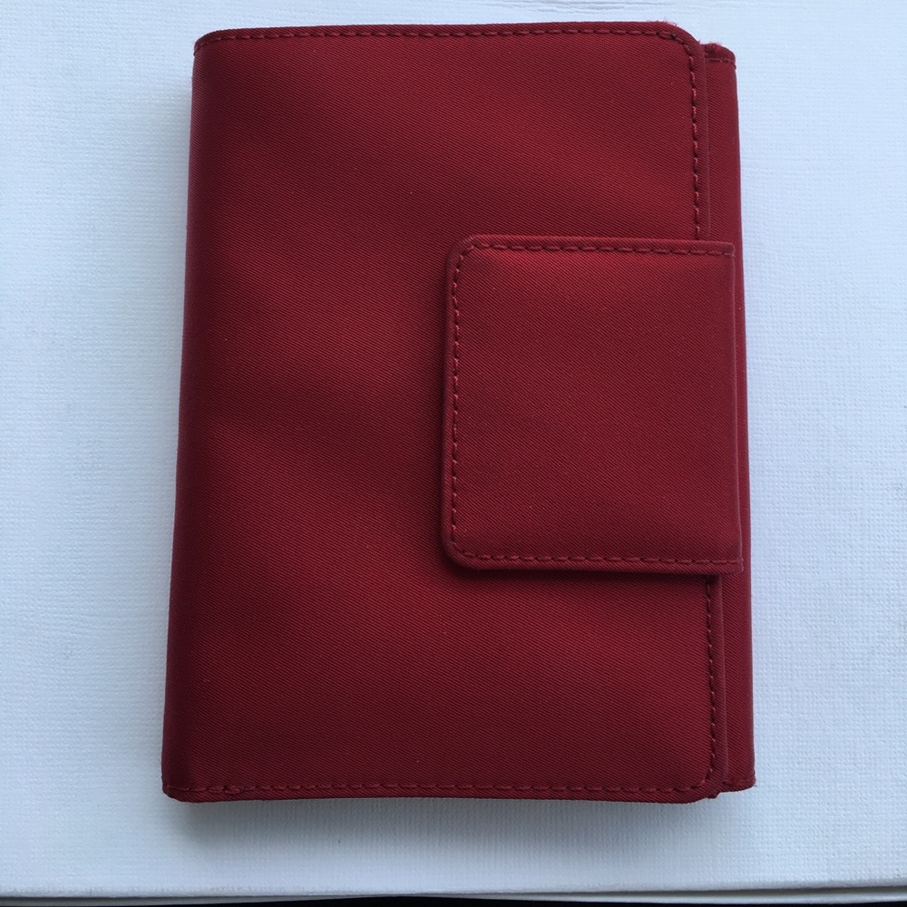 Kate Spade New York Red Nylon Bifold Wallet - Picture 2 of 6