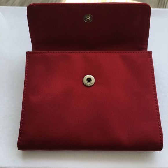 Kate Spade New York Red Nylon Bifold Wallet - Picture 3 of 6