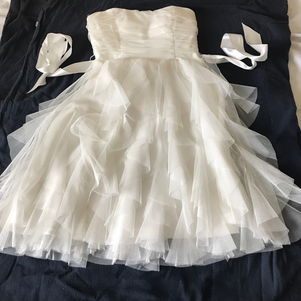 White formal/cocktail dress from Dillard's