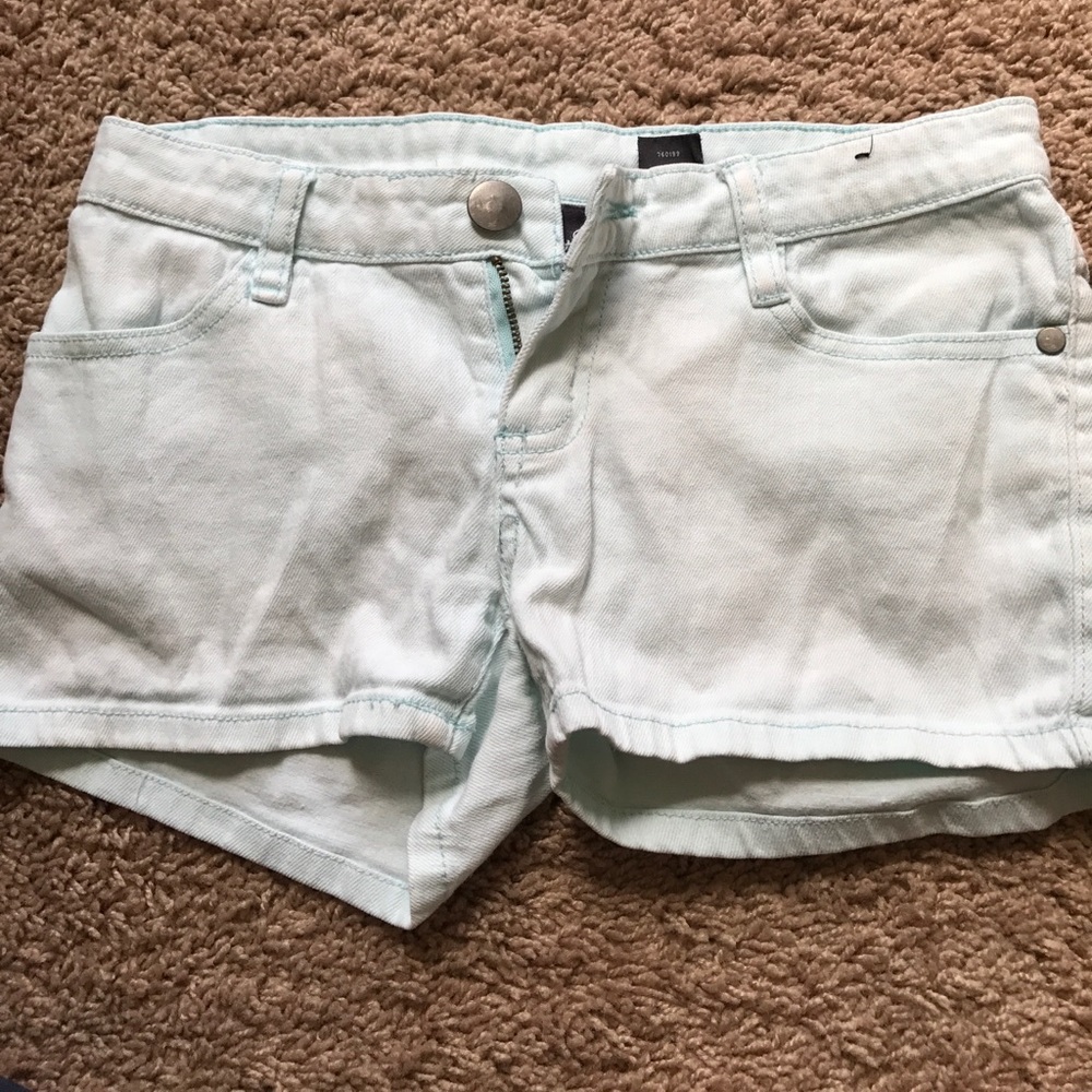 Light blue shorts