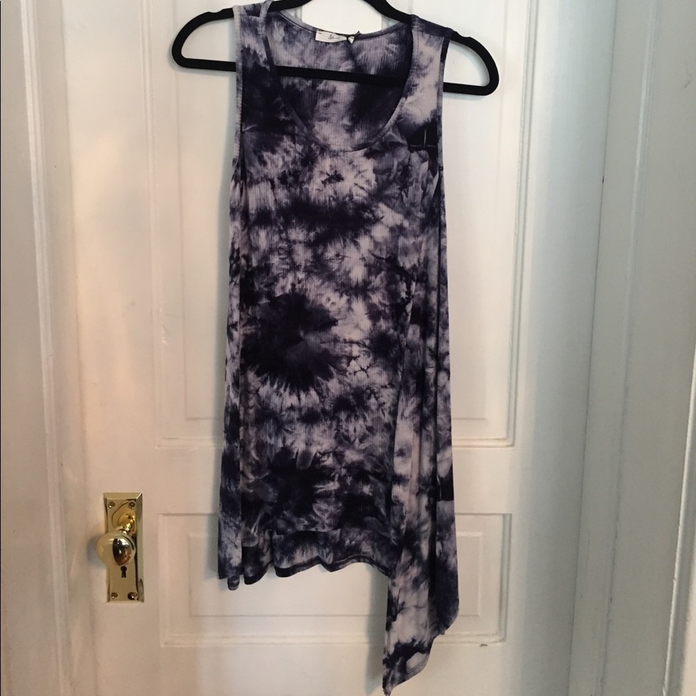 Tie dye Asymmetrical Dress