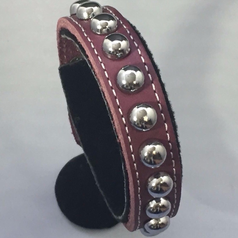 TURKISH HANDMADE REAL LEATHER BRACELET MEN WOMEN - Picture 1 of 6