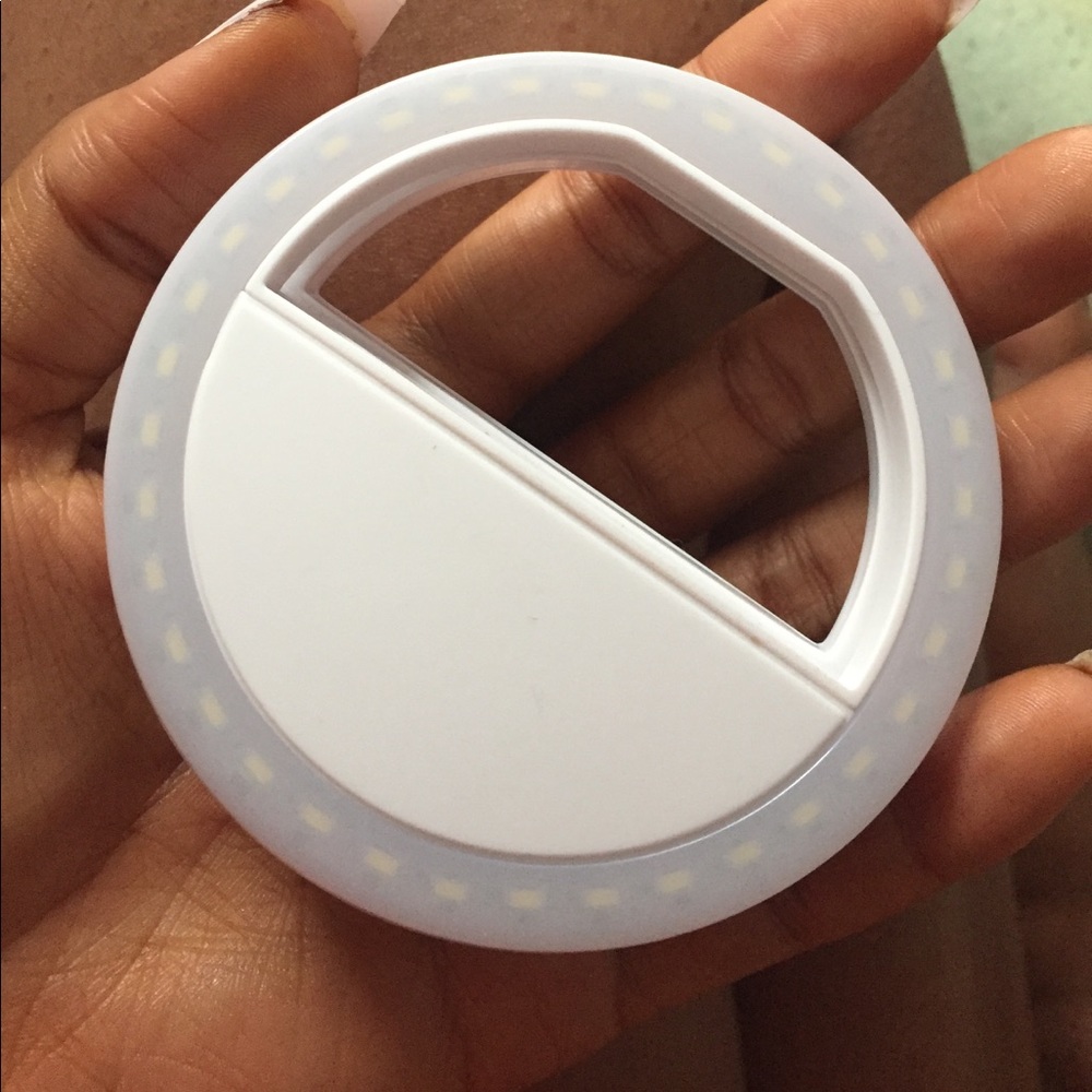 selfie LED light phone clip