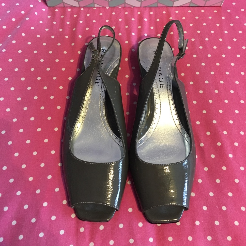 💞Rampage💞like NEW open toe shoes