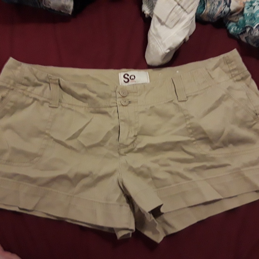Tan shorts