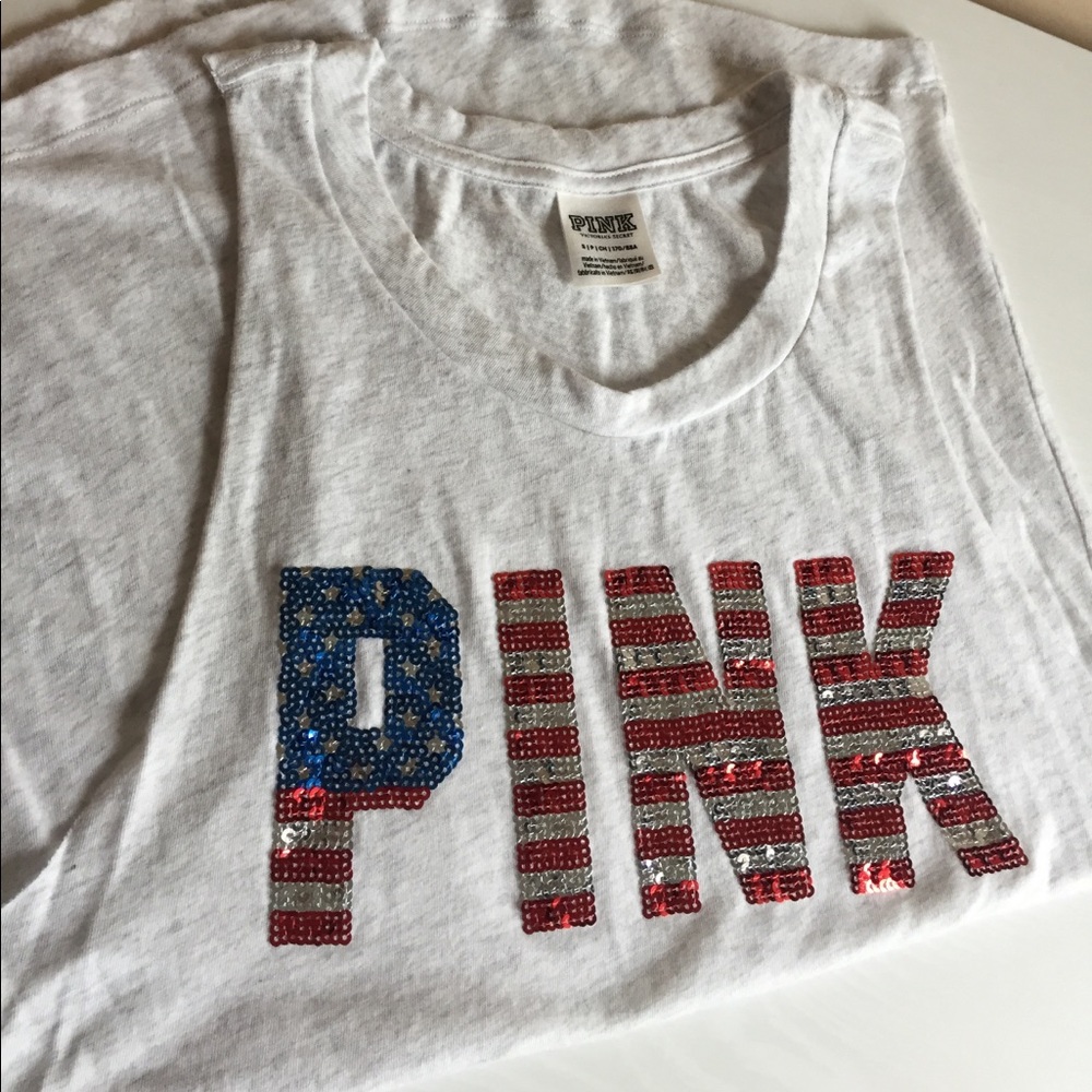 PINK by Victoria Secret sequin tank top