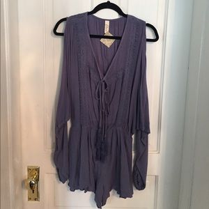 Cold Shoulder Romper