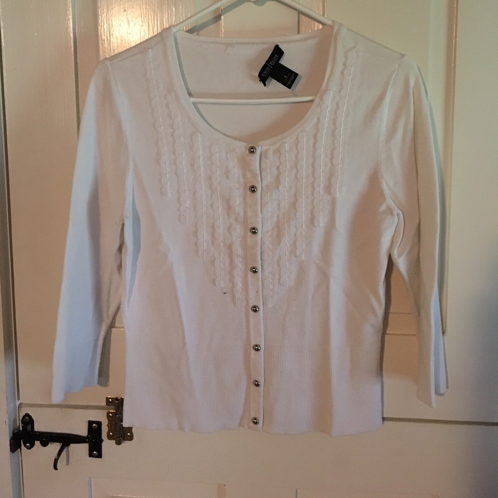 White House Black Market 3/4 sleeve cardigan
