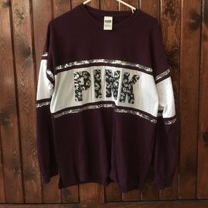 VS PINK VARSITY BLING