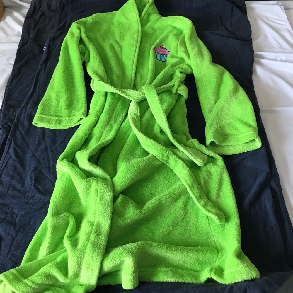 Fuzzy bathrobe