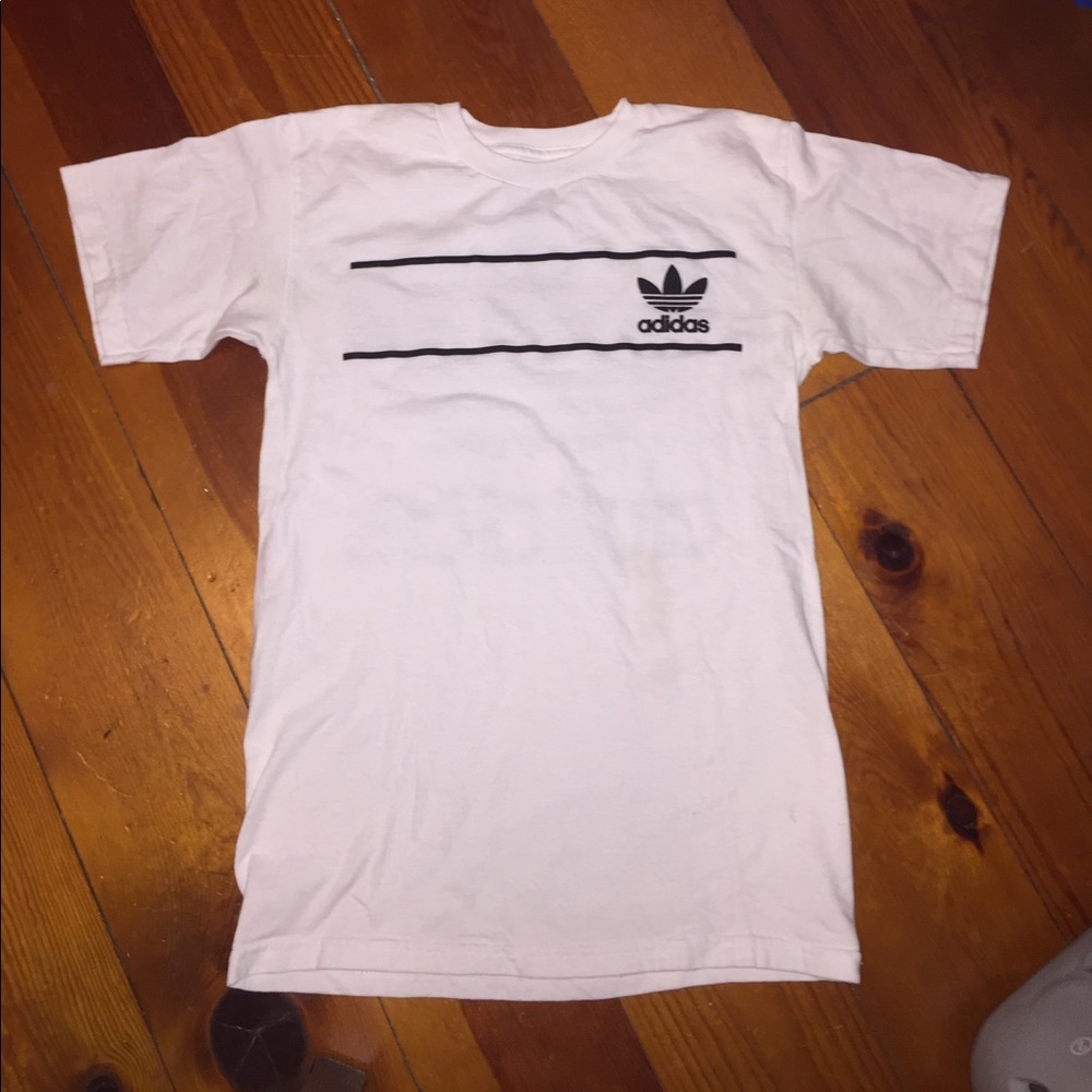 White Adidas Shirt