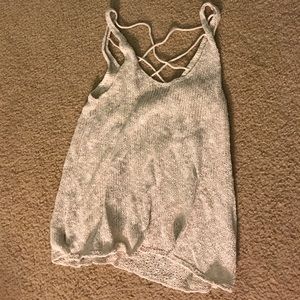 Knitted tank top