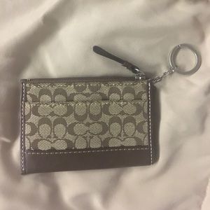 Coach keychain wallet