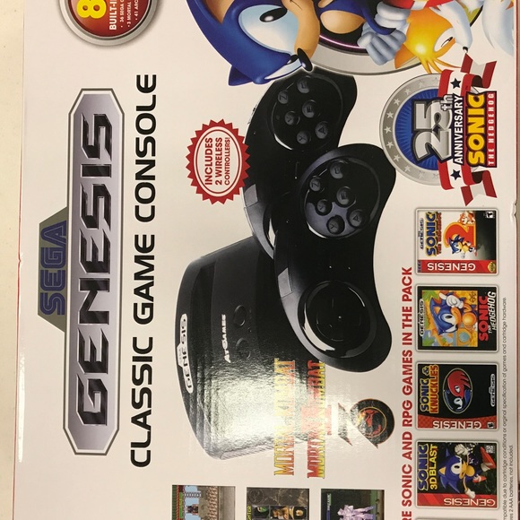 Sega Genesis Console with built in games - Picture 2 of 3