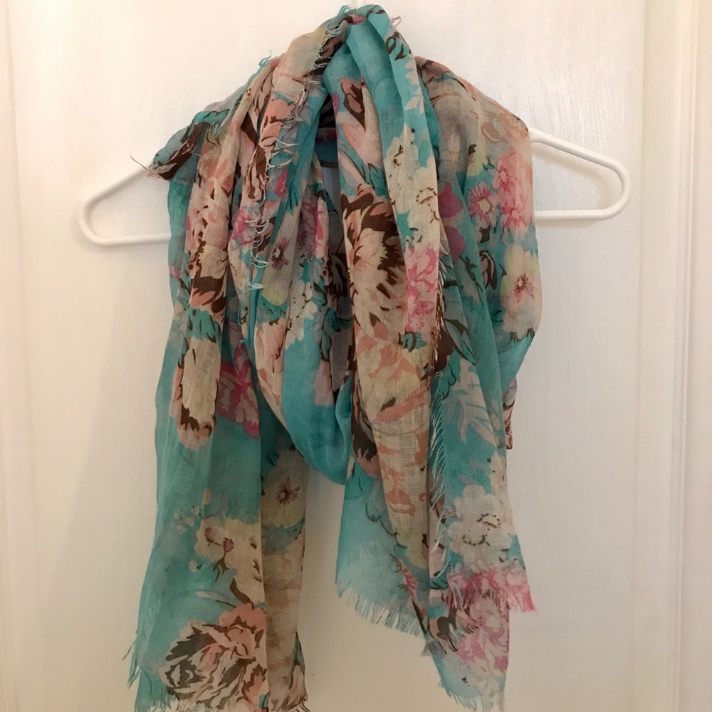 Floral scarf