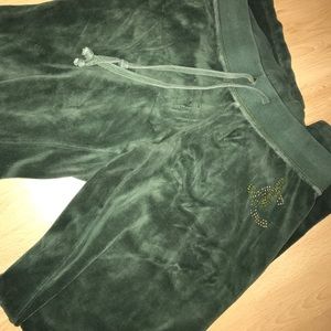 GREEN JUCIY COUTURE PANTS