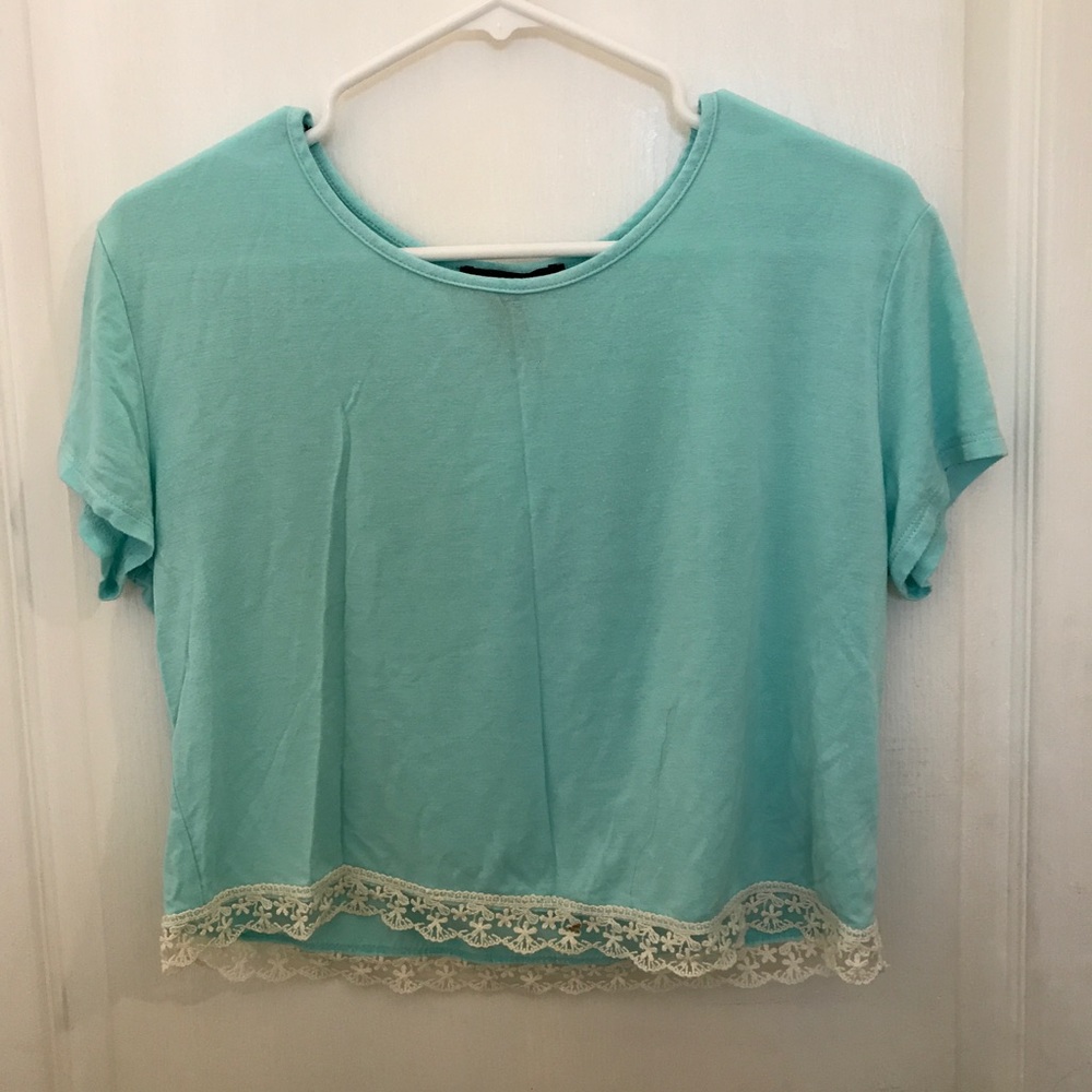 Forever 21 blue crop