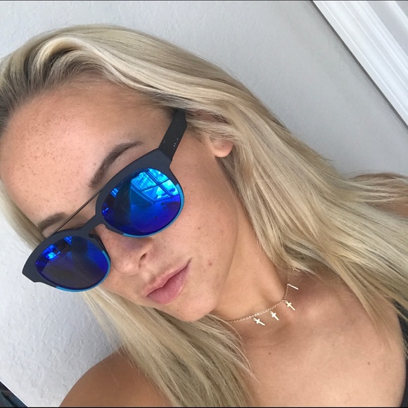 Italia independent blue mirror sunglasses - Picture 6 of 7