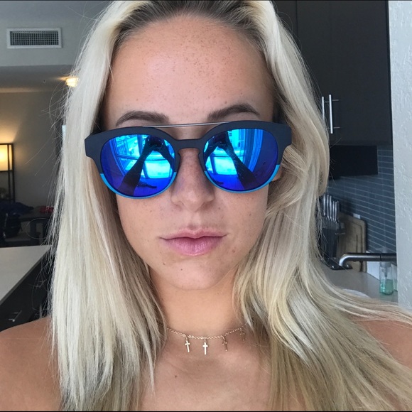Italia independent blue mirror sunglasses - Picture 7 of 7