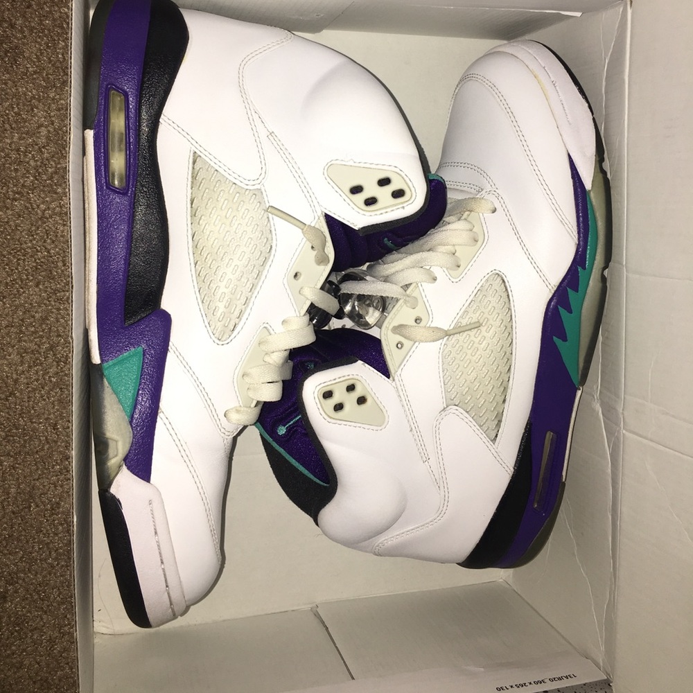 Jordan "Grape" 5s