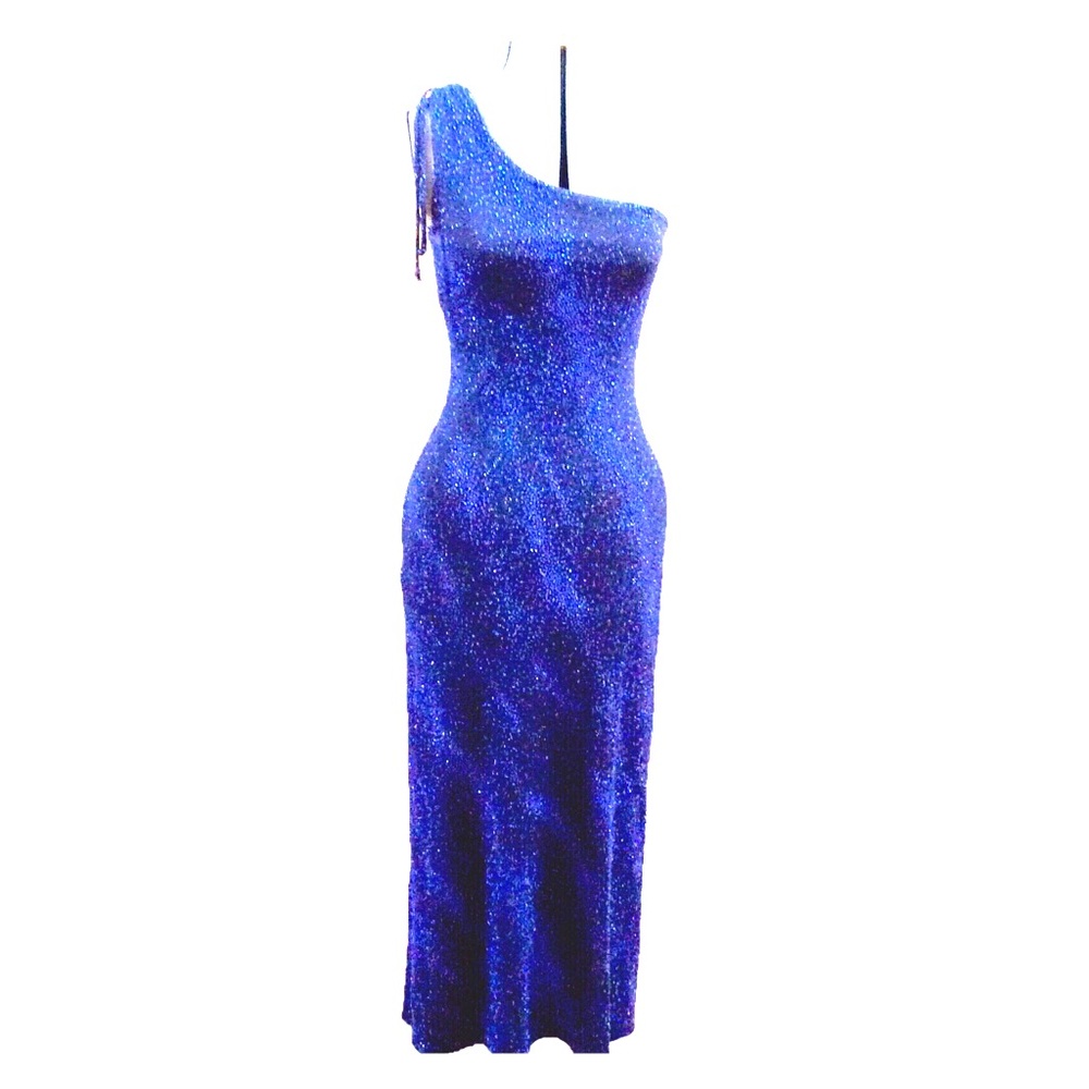 🎊💥🎉 SALE!! 🎊💥🎉 Blue sparkly evening gown.