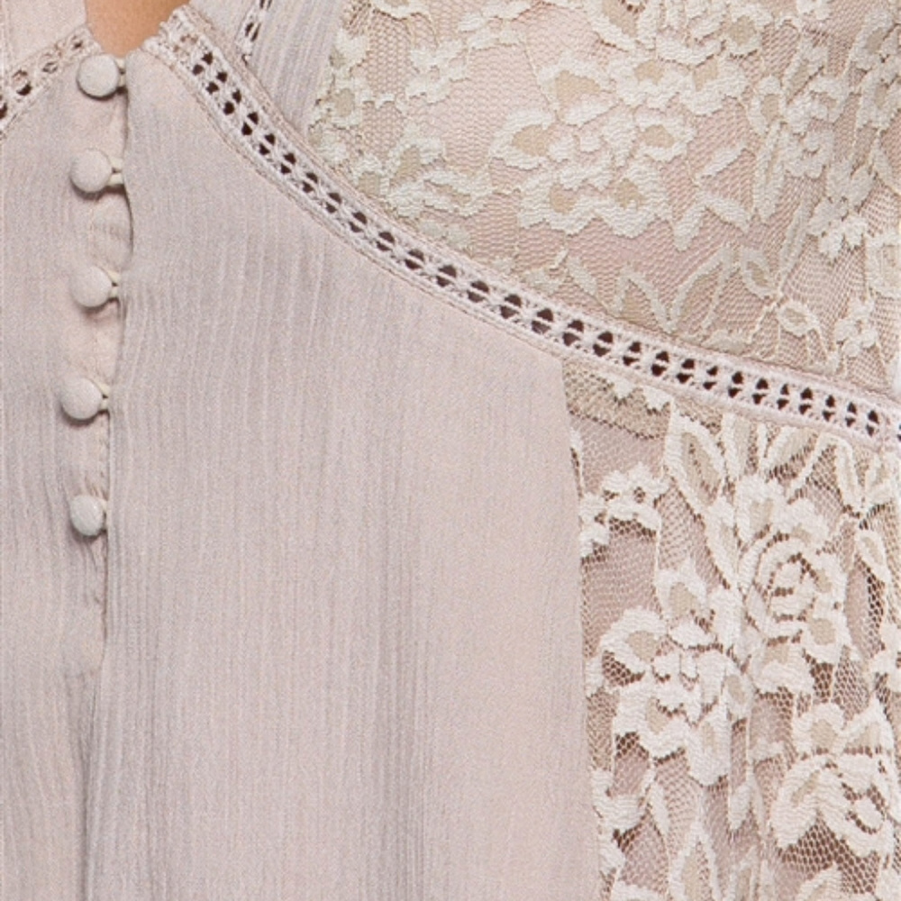 TAUPE BOHO DRESS - Picture 3 of 4