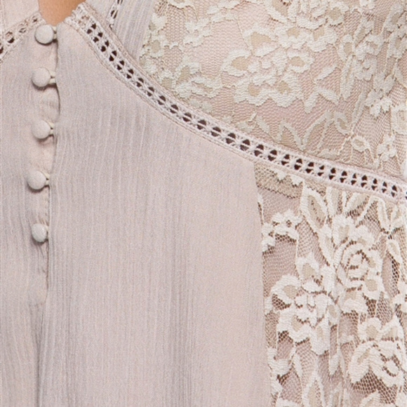 TAUPE BOHO DRESS - Picture 3 of 4