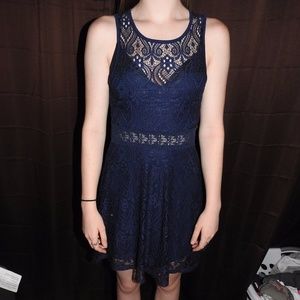 Francesca's Lace Detailed Dress