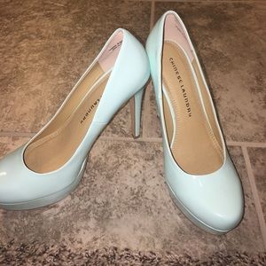 Chinese Laundry Tiffany Blue Size 8 1/2 Heels