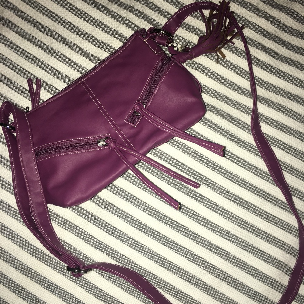Purple purse
