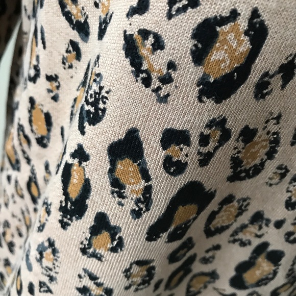 {Joie} NWOT Leopard Print Pullover Sweatshirt - Picture 6 of 7