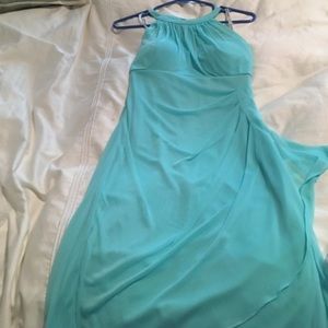 David's Bridal Spa bridesmaids dress