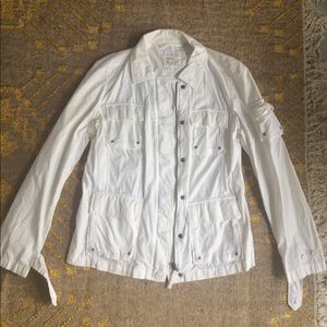 J. Crew white jacket