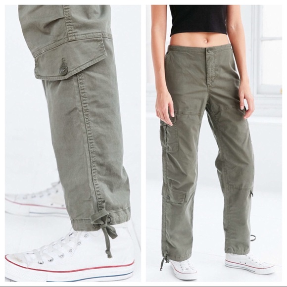 Urban Outfitters | Pants & Jumpsuits | Urban Outfitters Bdg Carmen Khaki Cargo Pants | Poshmark