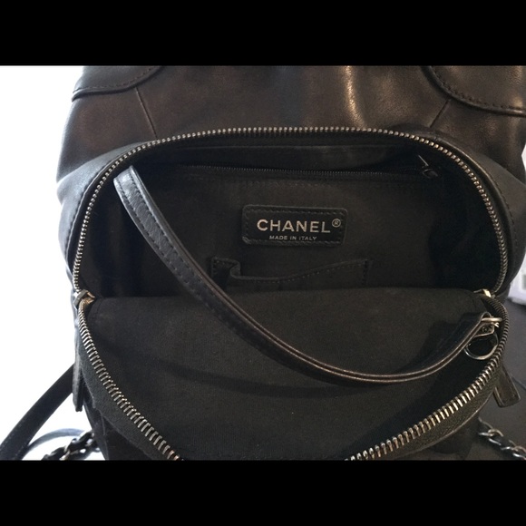 Chanel Lamb skin leather, quilted, backpack main image 7