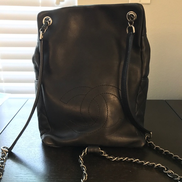 Chanel Lamb skin leather, quilted, backpack main image 5