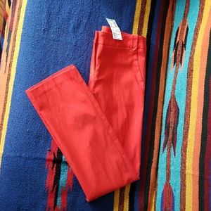 Red pants for an evening out!