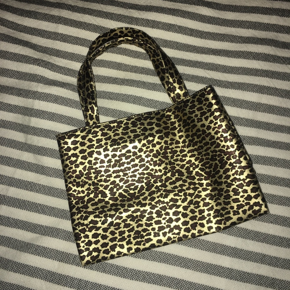 Cheetah print purse