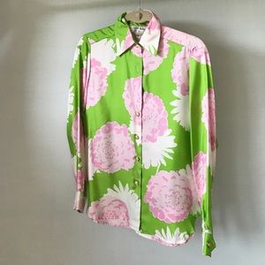 Anthropologie silk top