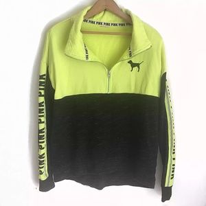 PINK Victoria's Secret Quarter Zip Sweatshirt