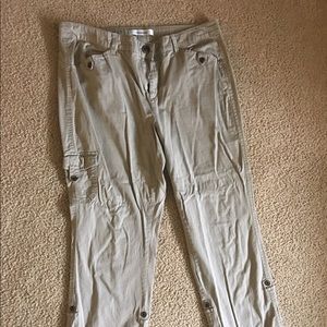 Croft & Barrow convertible khakis women's 16
