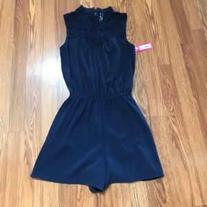 Navy romper