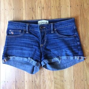 Abercrombie kids denim shorts