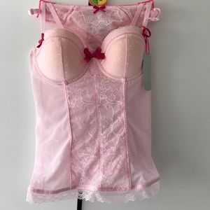 Secret Possessions pink lingerie set unworn