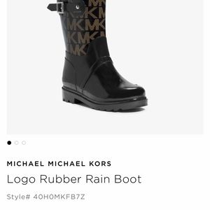 Michael Kors Mid-Calf Rain Boots